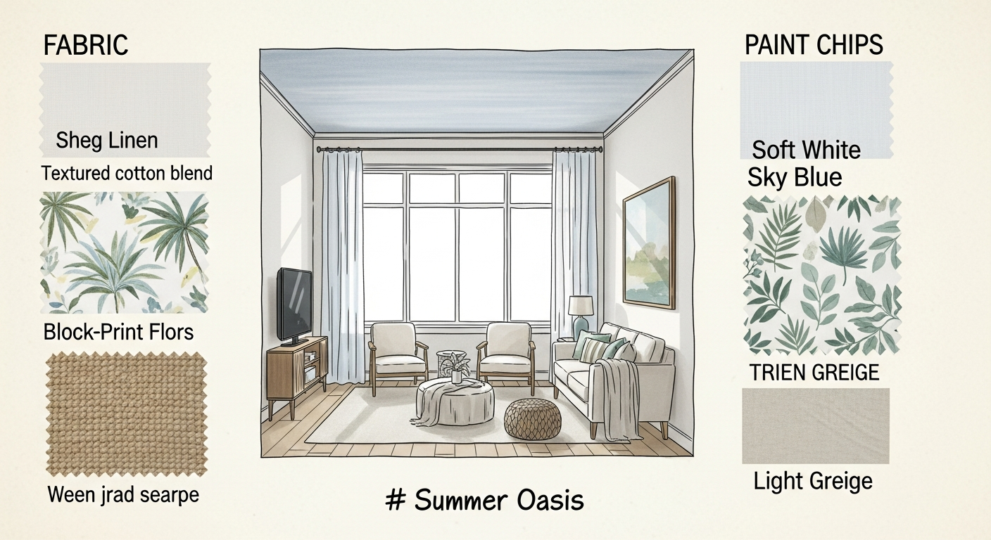Interior Design Tricks For Summer