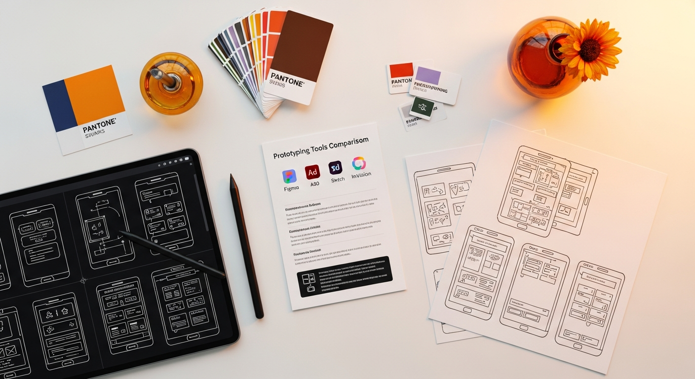 Prototyping Tools Comparison 2025