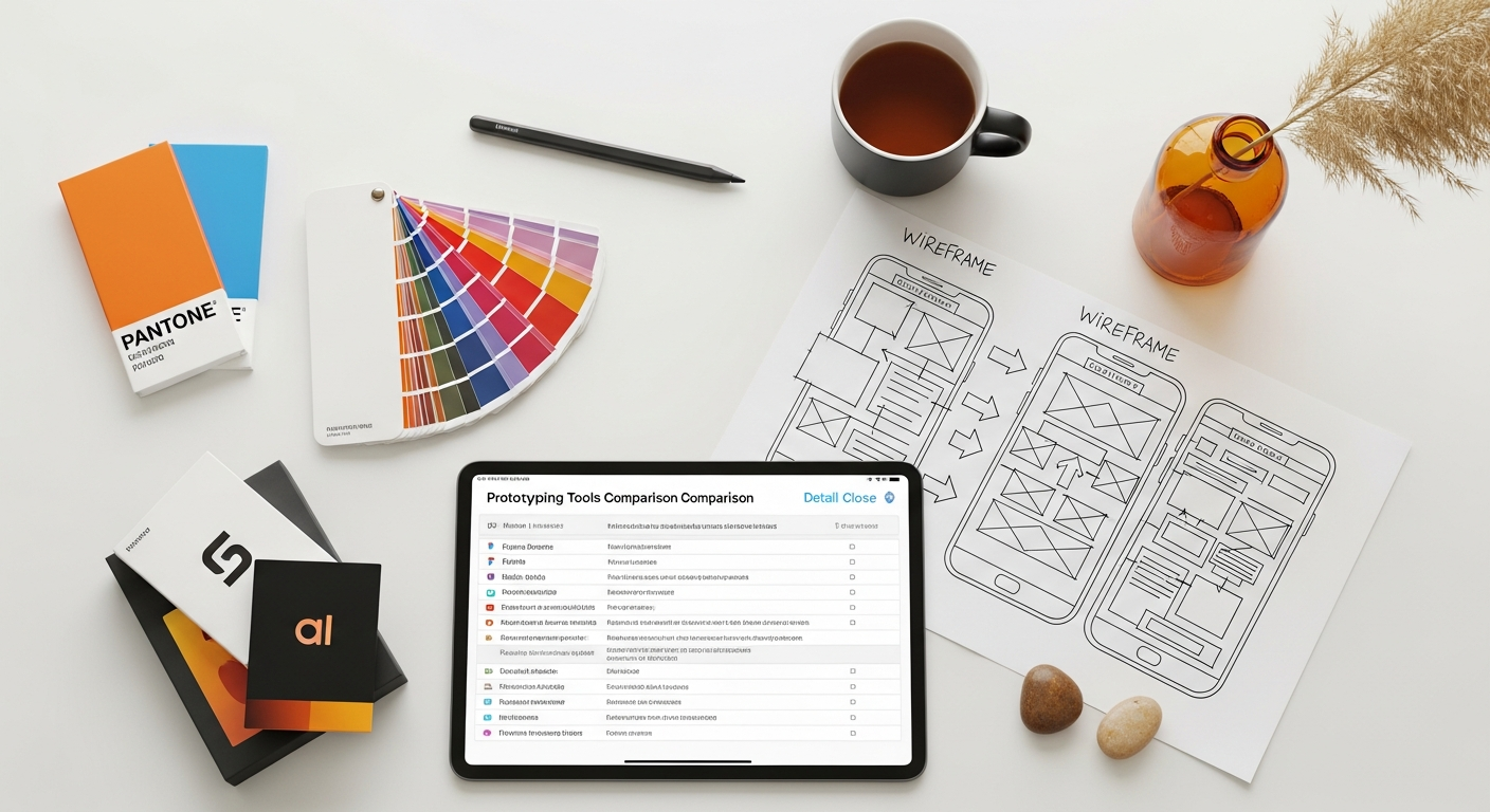 Prototyping Tools Comparison 2025