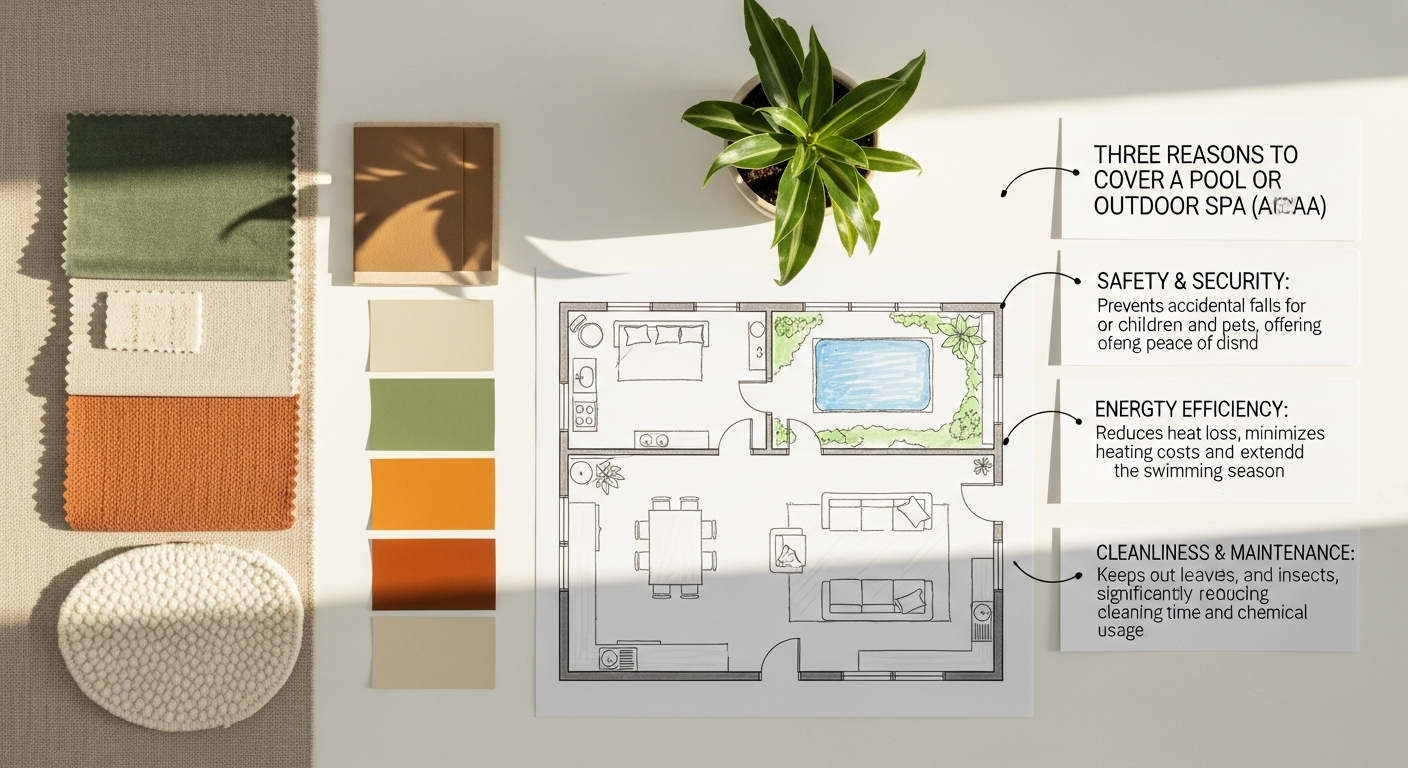 3 reasons to cover a pool or outdoor spa