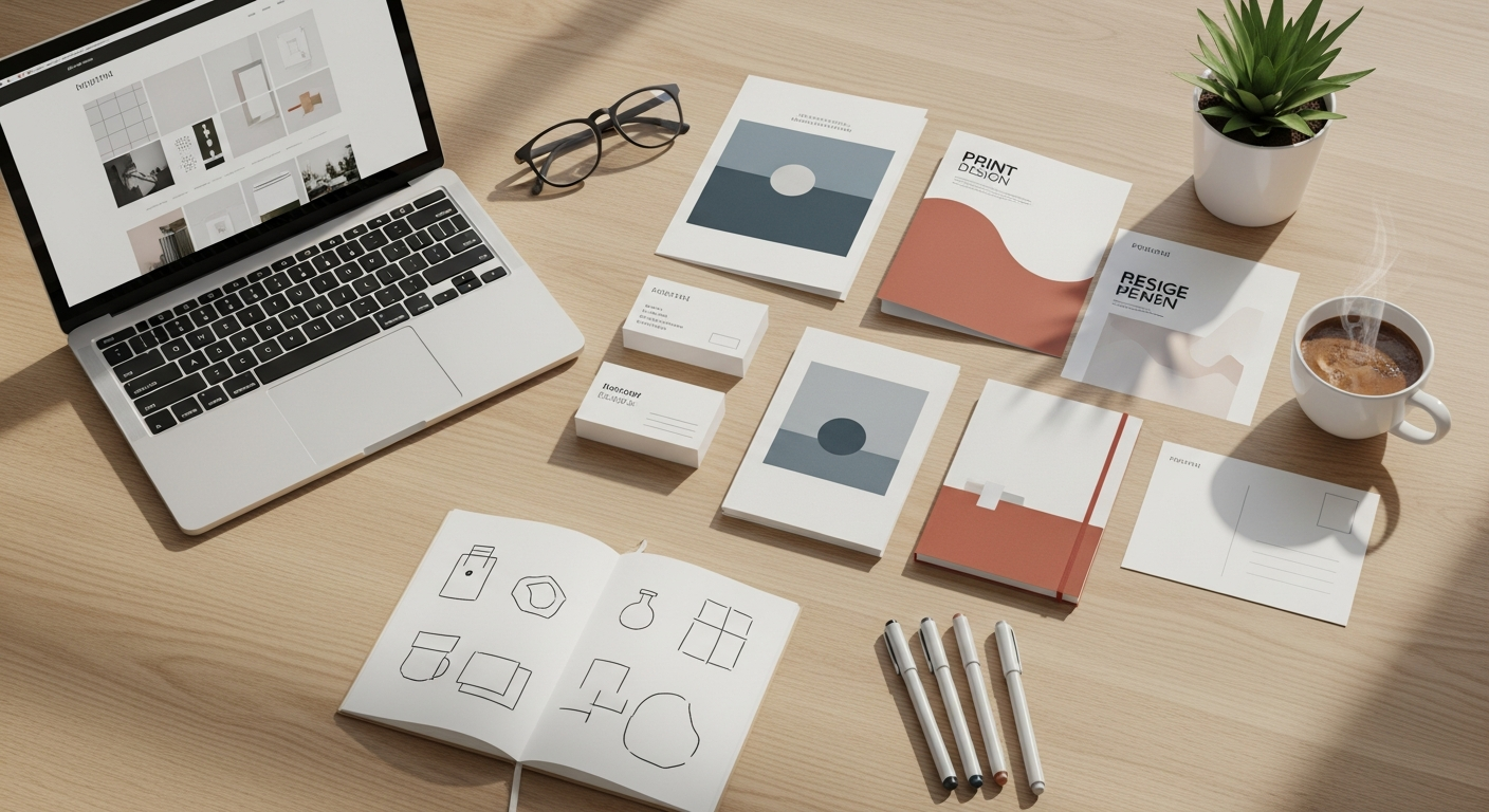 Design 101 web print illustration