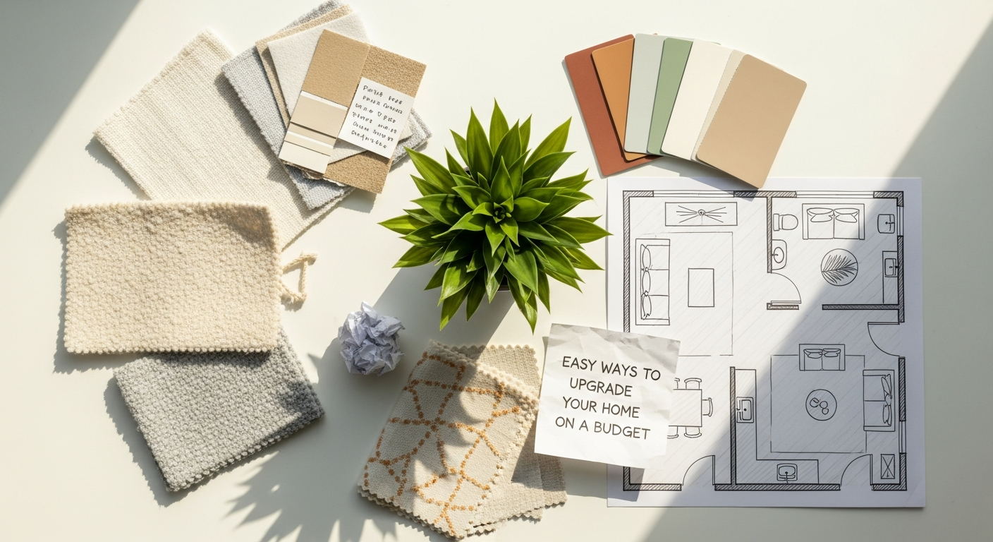 Easy Ways To Upgrade Your Home On A Budget