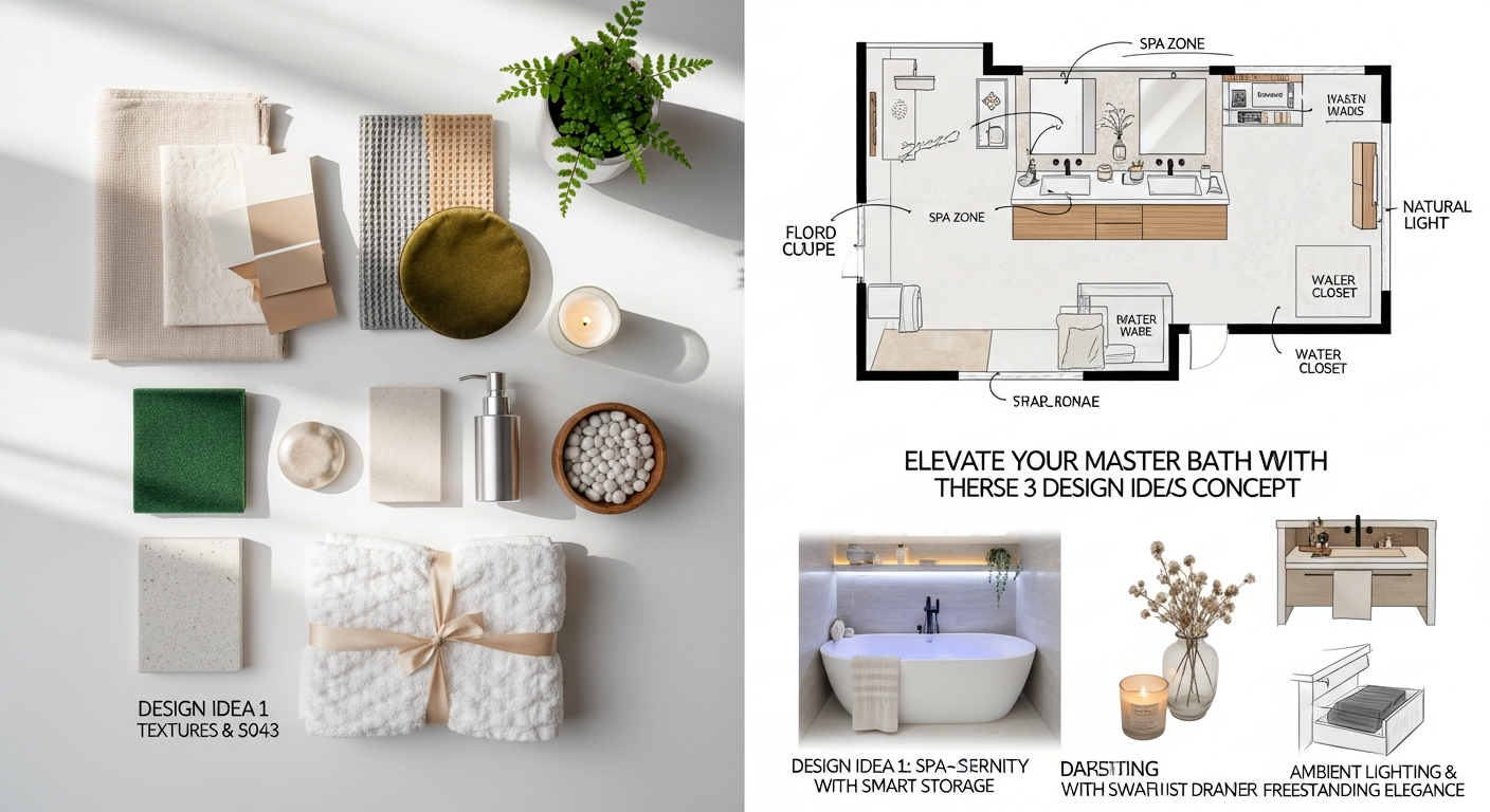 Elevate your master bath with these 3 design ideas