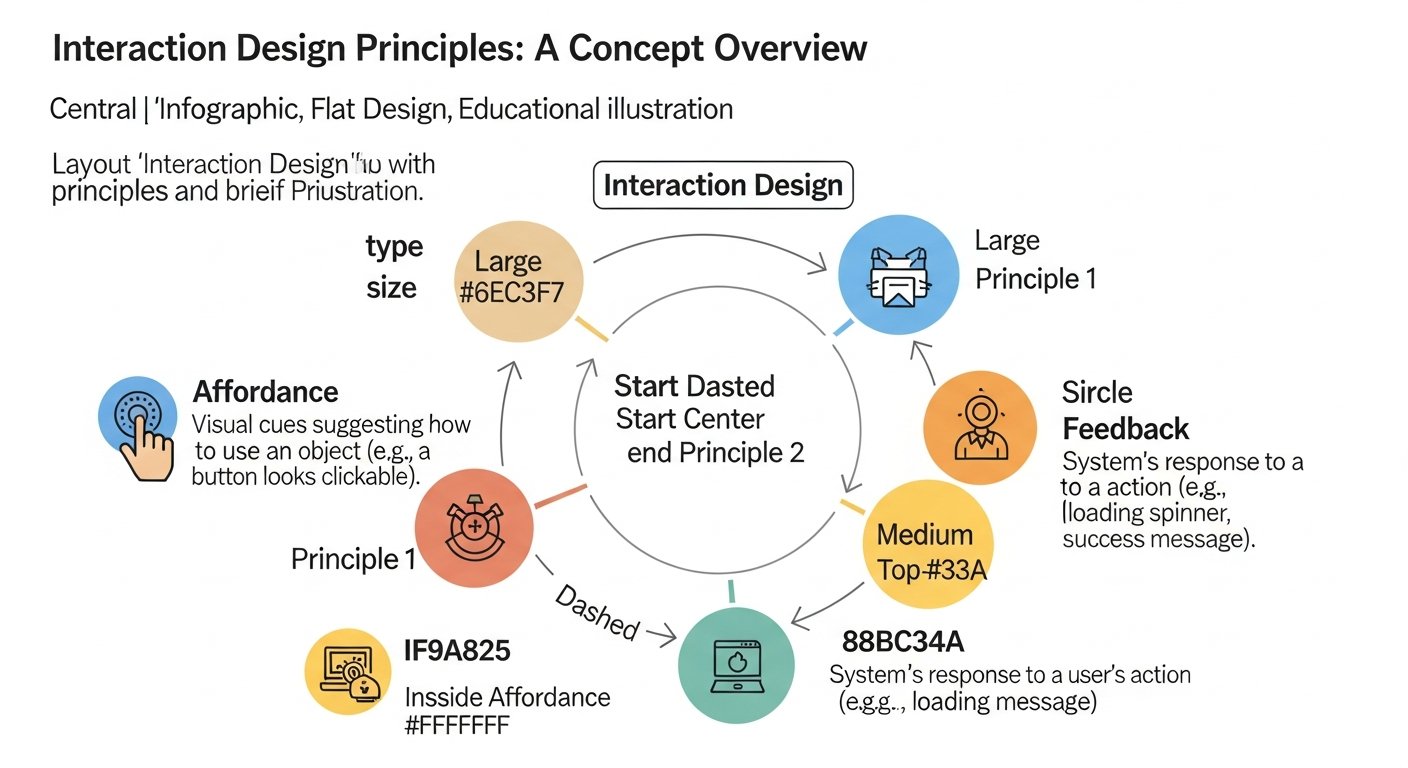 interaction design principles — featured illustration