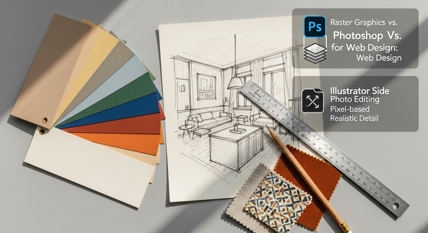 Photoshop Vs Illustrator For Web Design