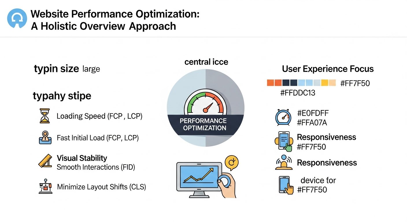 website performance optimization design — featured illustration